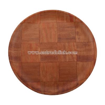 Wovenwood circular plate 12" diameter