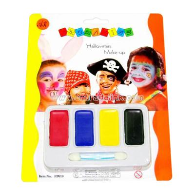 4 color Halloween Face Paint