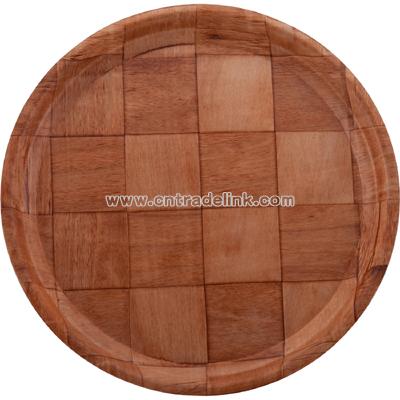 Wovenwood tray circular 13" diameter