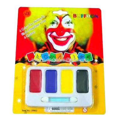 4 color Halloween Face Paint