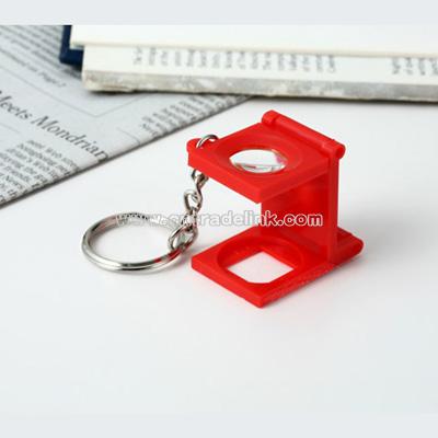 Folding Magnifier-Linen Tester