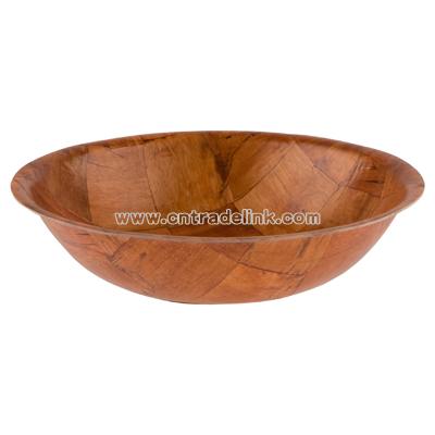 Wovenwood salad bowl 12" diameter