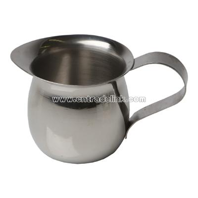 Bell creamer 3 ounce stainless steel