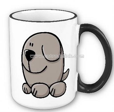 Cartoon Dog Cup