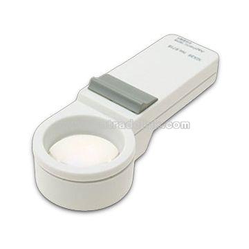 Magnifier with LED illuminator