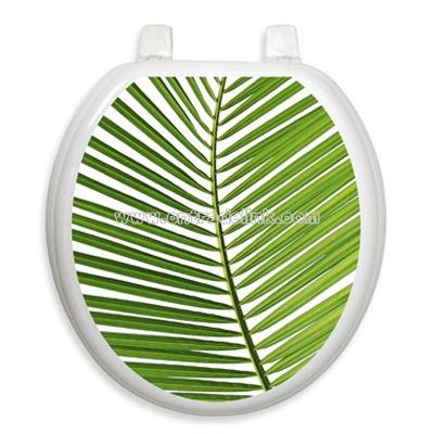 Palm Frond Round Decorative Applique