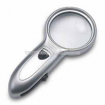 Dynamo Magnifier with LED Illumination and 3x Power