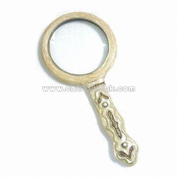 Magnifying Glass, Made of Pewter