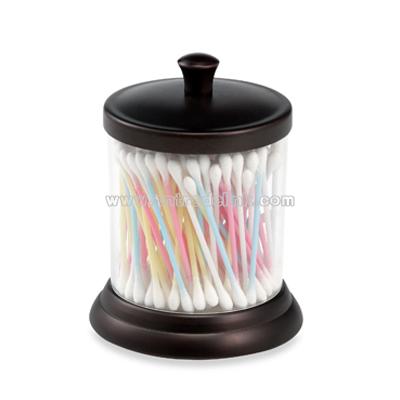 Bamboo Swab Jar