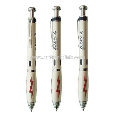 Metal Ballpoint Pens with Silicone Grip