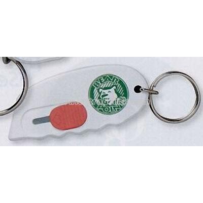 Retractable Blade Key Holder/ Cutter