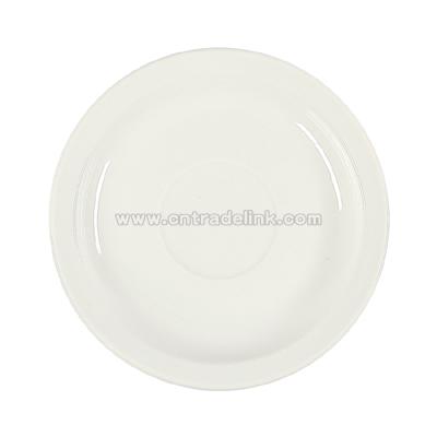 Bright White 6" Saucer NR