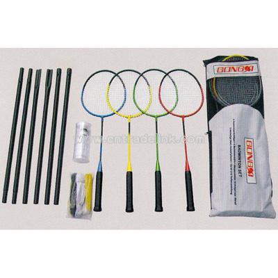 Steel Badminton Set