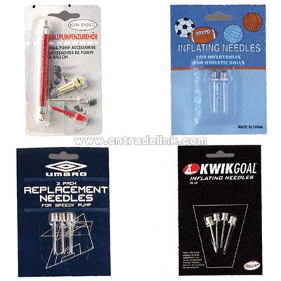 Pump, Ball, Inflating Needle Set