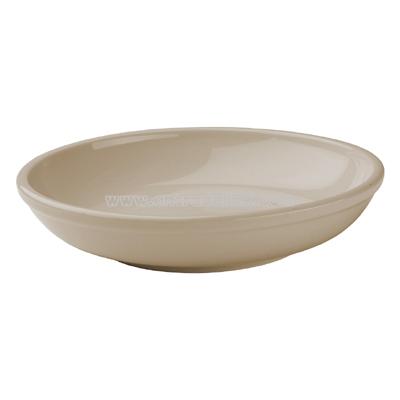 American White 9" Shallow Bowl