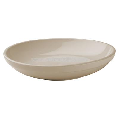 American White 10 1/2" Shallow Bowl