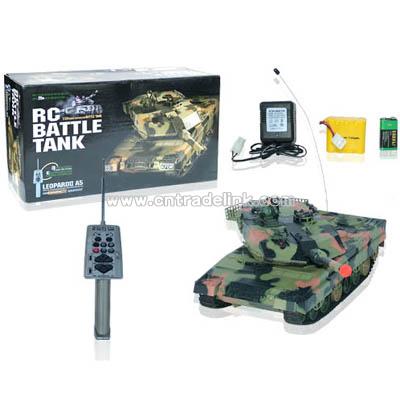 1: 24 Scale R/C Battle Tank