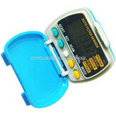 5 digit pedometer multiple function with step counter