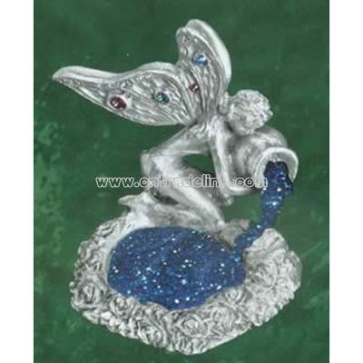 Fairy's Spring Pewter Figurine