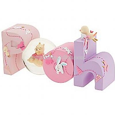 Mini Winnie the Pooh Snowglobe - Baby Pink