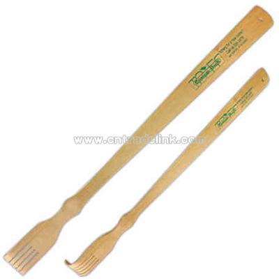 Wooden backscratcher with plastikote finish