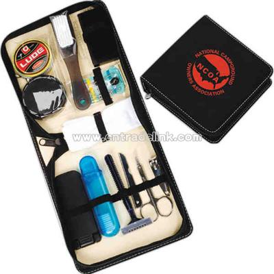 Deluxe shoe shine / travel kit