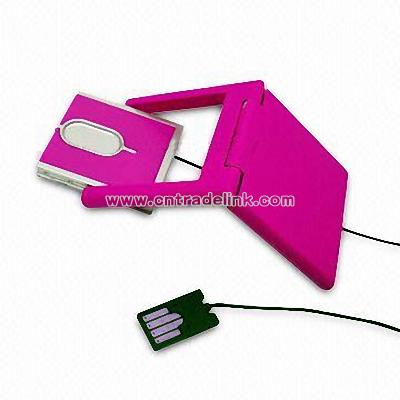 Ultra-slim Foldable USB Optical Mouse