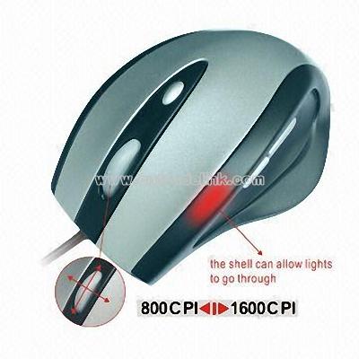 8 Buttons Optical Mouse