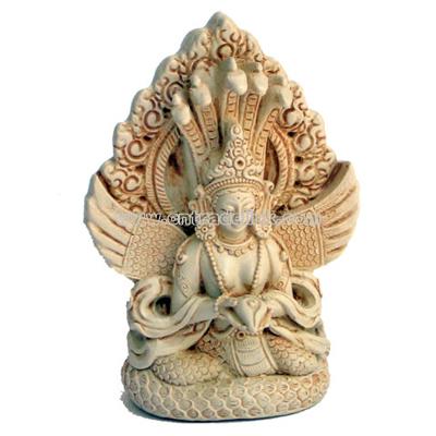 Nag Kanya Statue - 4"