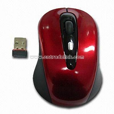 Five Button Wireless Optical Mouse