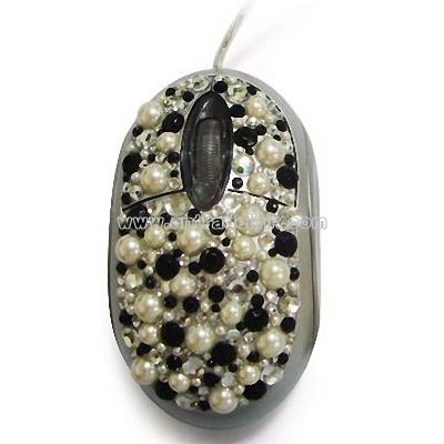 Crystal studded Optical Mice