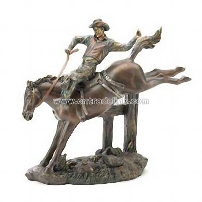 The Bucking Bronco Figurine