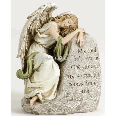 Reclining Angel Memorial Statue (7.5 inch)