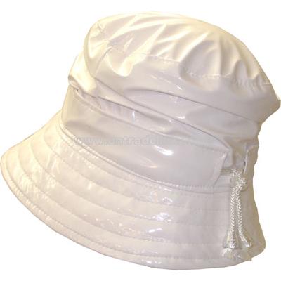 White Rain Hat