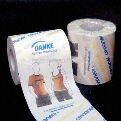 Toilet Tissue, Suitable for Advertisements, Gifts, and Promotional Purposes