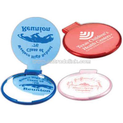 Round shape compact mirror