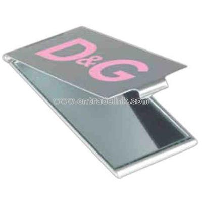 Silver color slim mirror