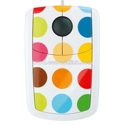 Polka Dot Optical Mouse