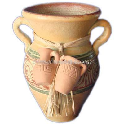 Terracotta Flower Vase