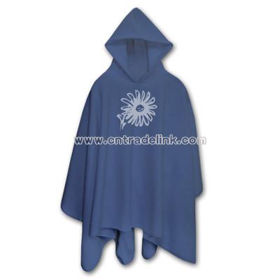 Urban Hooded Fleece Poncho