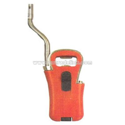 Refillable metal braai lighter