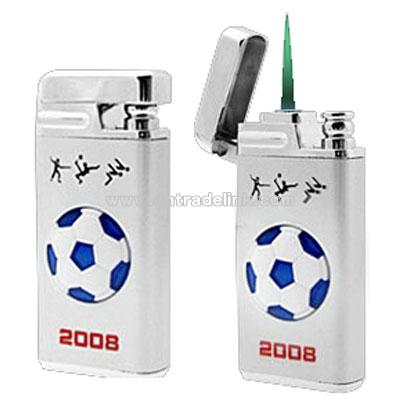 Football Music Windproof Cigarette Lighter