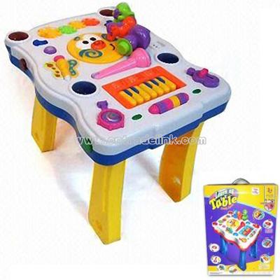 Learning Table with Microphone and Keyboard