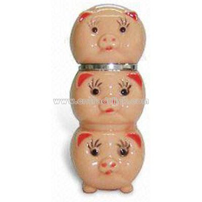 Pig Head Shape Cigarette Lighters