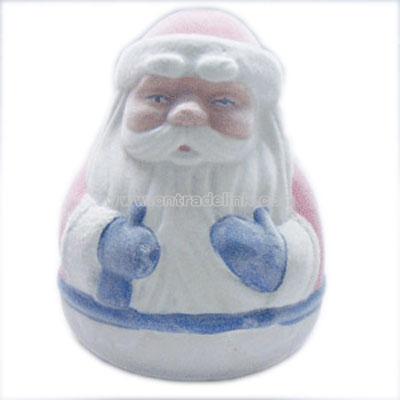 6'' Ceramic Santa Claus Coin Bank