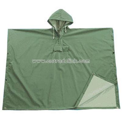 Emergency Poncho, Disposable Poncho, Plastic Poncho