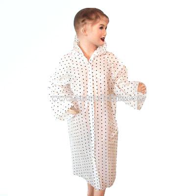 Disposable PE Children Raincoat