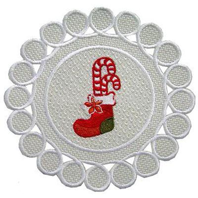 Embroidery Cup Mat