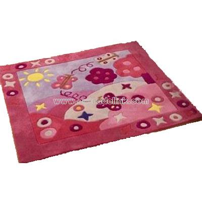 Hand Tufted Acrylic Children Carpet