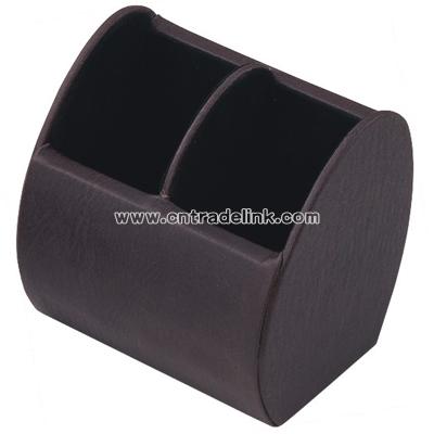 PU Leather Pen Holder